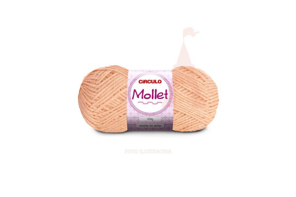 LA MOLLET CIRCULO 100G PEACH FUZZ