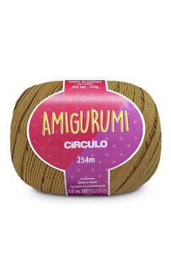 FIO AMIGURUMI CIRCULO 254M DOCE DE LEITE