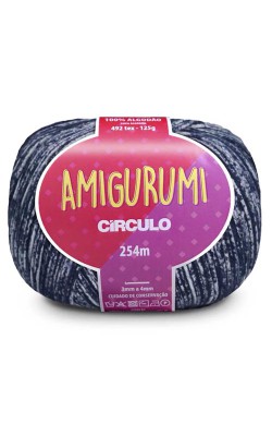 FIO AMIGURUMI CIRCULO 254M INDIGO