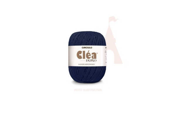 LINHA CLEA DUPLO CIRCULO 150G ANIL PROFUNDO