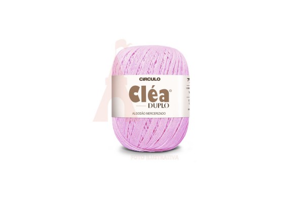 LINHA CLEA DUPLO CIRCULO 150G ROSA CANDY