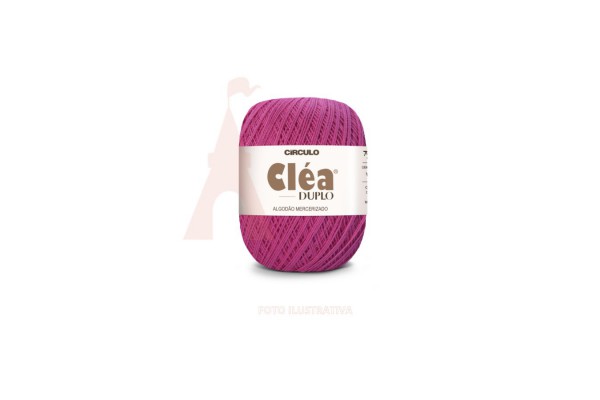 LINHA CLEA DUPLO CIRCULO 150G ROSA CITRICO