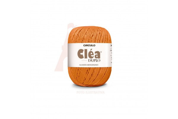 LINHA CLEA DUPLO CIRCULO 150G LARANJA