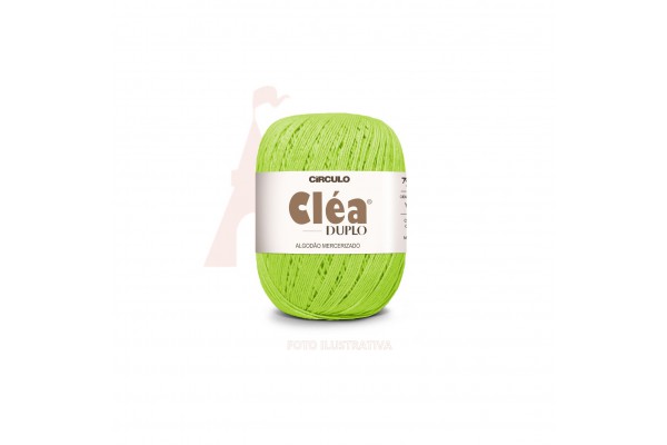 LINHA CLEA DUPLO CIRCULO 150G GREENERY