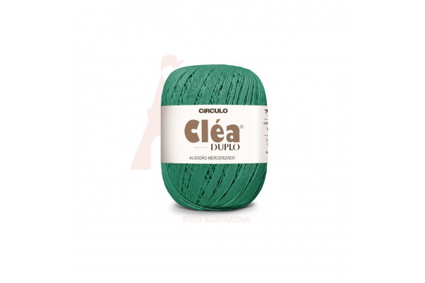 LINHA CLEA DUPLO CIRCULO 150G ESMERALDA