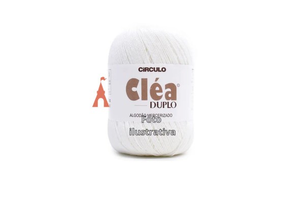 LINHA CLEA DUPLO CIRCULO 150G BRANCO