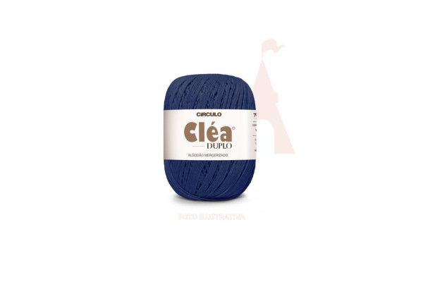 LINHA CLEA DUPLO CIRCULO 150G CAPITAO AZUL 
