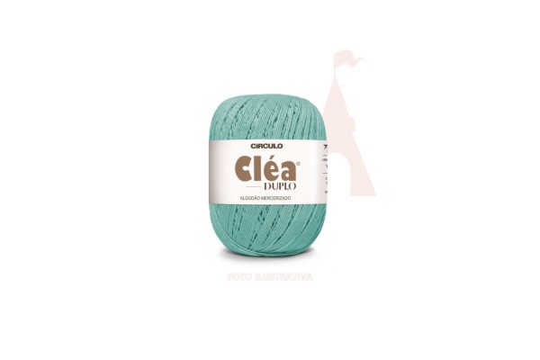 LINHA CLEA DUPLO CIRCULO 150G CELESTE