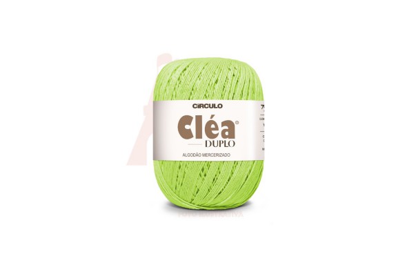 LINHA CLEA DUPLO CIRCULO 150G VERDE LIMAO