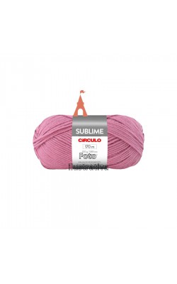 FIO SUBLIME CIRCULO 100G ROSA SUAVE