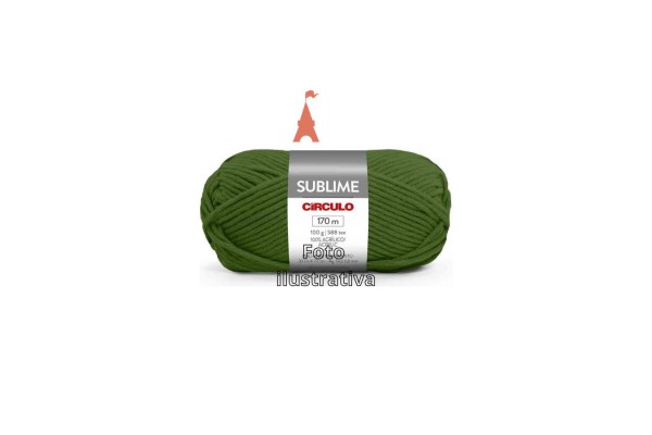 FIO SUBLIME CIRCULO 100G ACELGA