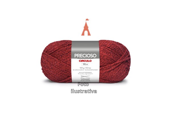 FIO PRECIOSO CIRCULO 100G PAIXAO INSPIRADORA