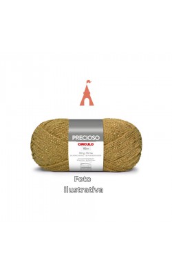 FIO PRECIOSO CIRCULO 100G CAFE COM LEITE