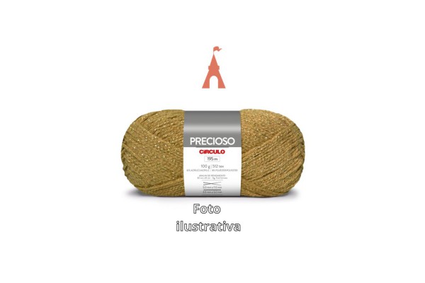 FIO PRECIOSO CIRCULO 100G CAFE COM LEITE FIO PRECIOSO CIRCULO 100G CAFE COM LEITE