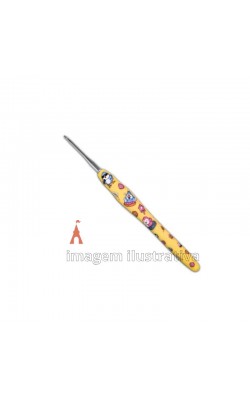 AGULHA CROCHE SOFT AMIGURUMI PASCOA 2.5MM