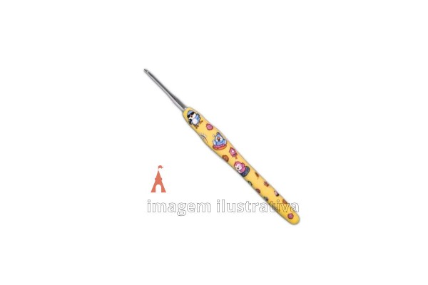 AGULHA CROCHE SOFT AMIGURUMI PASCOA 2.5MM