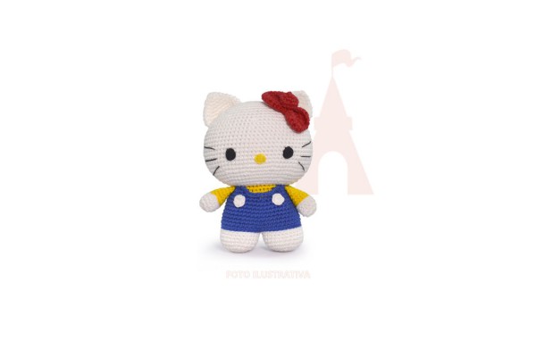 KIT AMIGURUMI CIRCULL HELLO KITTY BLUSA AMARELA