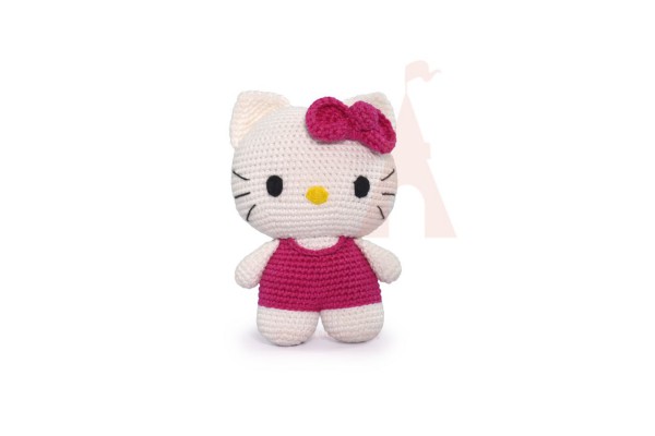 KIT AMIGURUMI CIRCULL HELLO KITTY LOOK ROSA