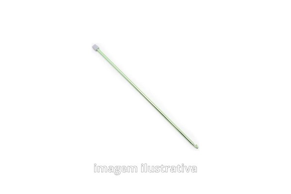 AGULHA TUNISIANA CIRCULO ALUMINIO 6MM