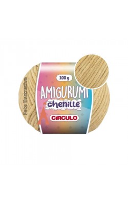 AMIGURUMI CHENILLE 100G CIRCULO CARAMELITO