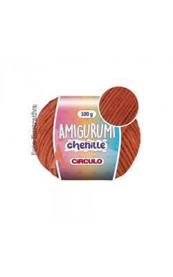 AMIGURUMI CHENILLE 100G CIRCULO TERRACOTA