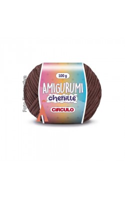 AMIGURUMI CHENILLE 100G CIRCULO BRIGADEIRO