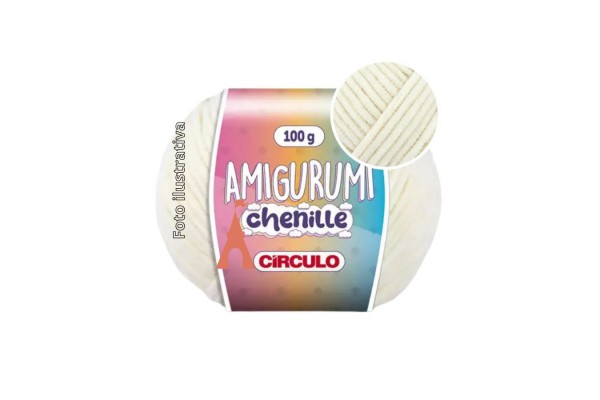 AMIGURUMI CHENILLE 100G CIRCULO FLOCOS AMIGURUMI CHENILLE 100G CIRCULO FLOCOS