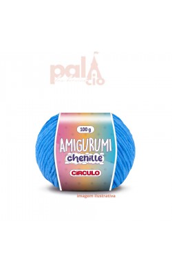 AMIGURUMI CHENILLE 100G CIRCULO ACQUA