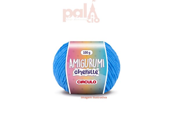 AMIGURUMI CHENILLE 100G CIRCULO ACQUA