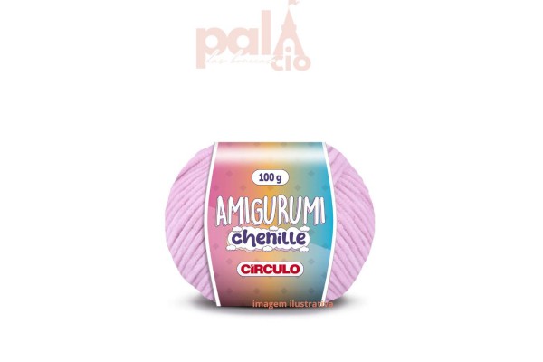 AMIGURUMI CHENILLE 100G CIRCULO QUARTZO