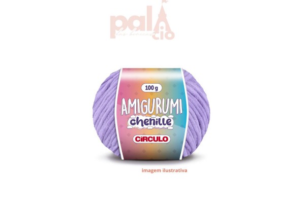 AMIGURUMI CHENILLE 100G CIRCULO ORQUIDEA