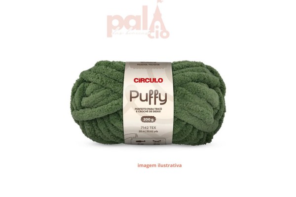 PUFFY CIRCULO 200G FOLHAGEM
