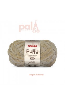 PUFFY CIRCULO 200G PALHA