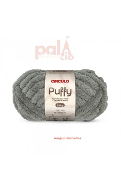 PUFFY CIRCULO 200G PLATINA