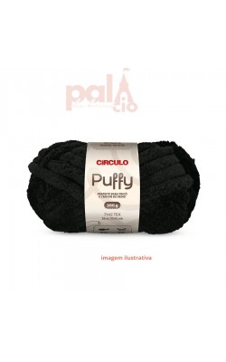 PUFFY CIRCULO 200G PRETO
