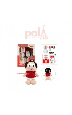 KIT AMIGURUMI TURMA DA MONICA - MONICA