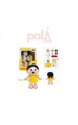 KIT AMIGURUMI TURMA DA MONICA - MAGALI