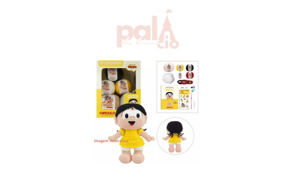 KIT AMIGURUMI TURMA DA MONICA - MAGALI KIT AMIGURUMI TURMA DA MONICA - MAGALI