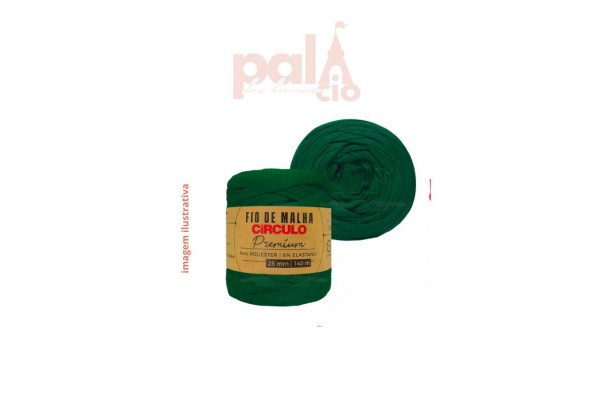 FIO DE MALHA CIRCULO PREMIUM 25MM ARAUCARIA