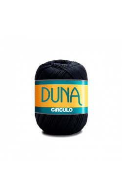 LINHA DUNA CIRCULO 100G PRETO