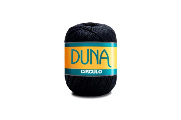 LINHA DUNA CIRCULO 100G PRETO