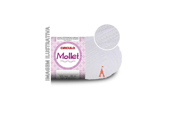 LA MOLLET 40G CIRCULO BRANCO