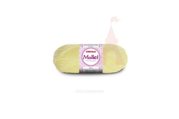LA MOLLET 40G CIRCULO AMARELO CANDY