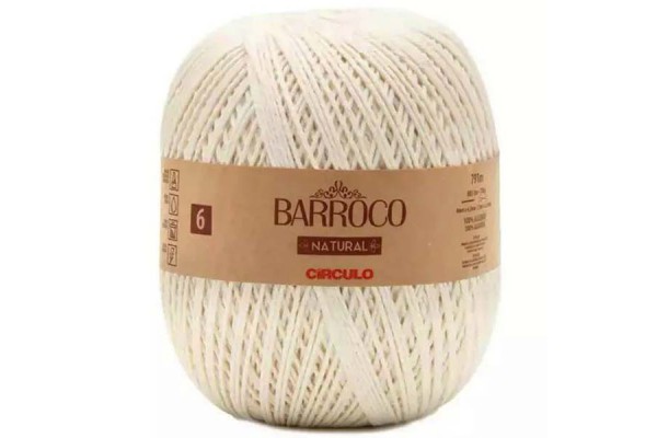 BARROCO NATURAL N 6 700G CIRCULO