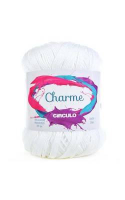 LINHA CIRCULO CHARME 150G BRANCO