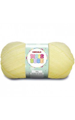 FIO MAIS BEBE 100G CIRCULO AMARELO CANDY
