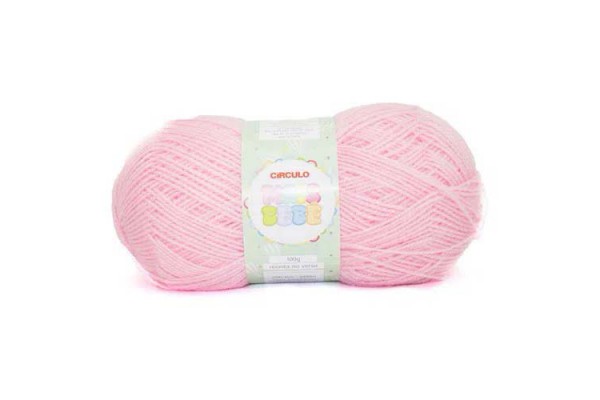 FIO MAIS BEBE 100G CIRCULO ROSA QUARTZO