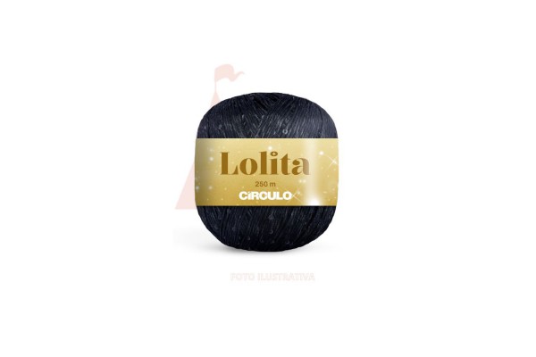 LINHA LOLITA CIRCULO 250M PRETO