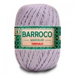 BARBANTE BARROCO MAXCOLOR N6 CIRCULO 452M CROMADO