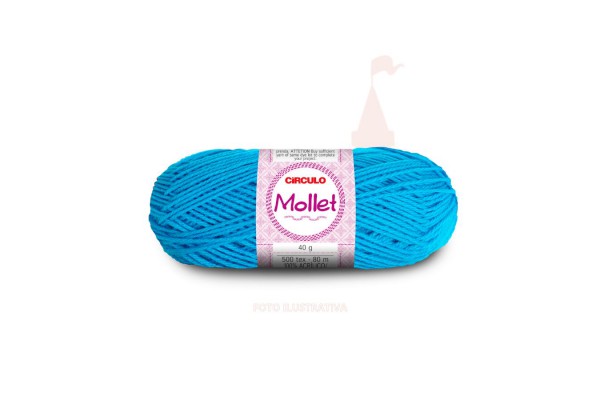LA MOLLET 40G CIRCULO AZUL